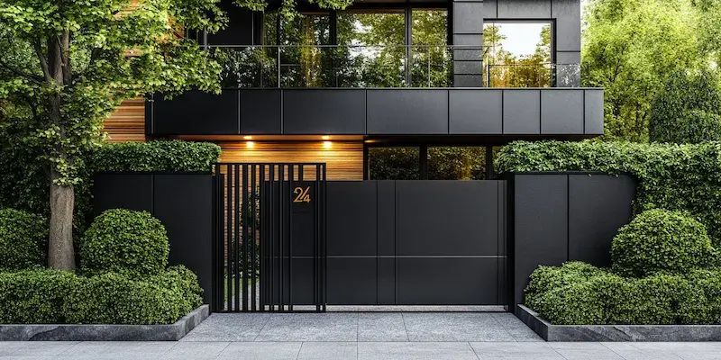 Polnische Gartenzäune