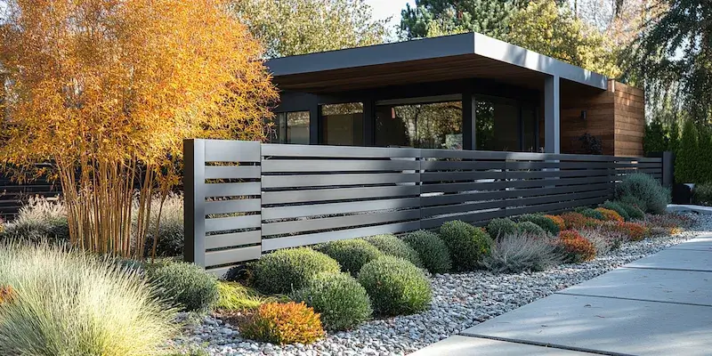 Aluminium Sichtschutzzaun aus Polen