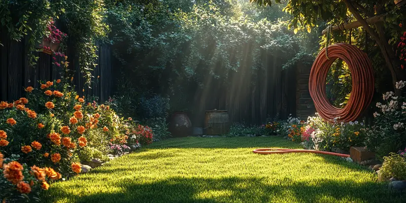 Jak zawiesić wąż ogrodowy?