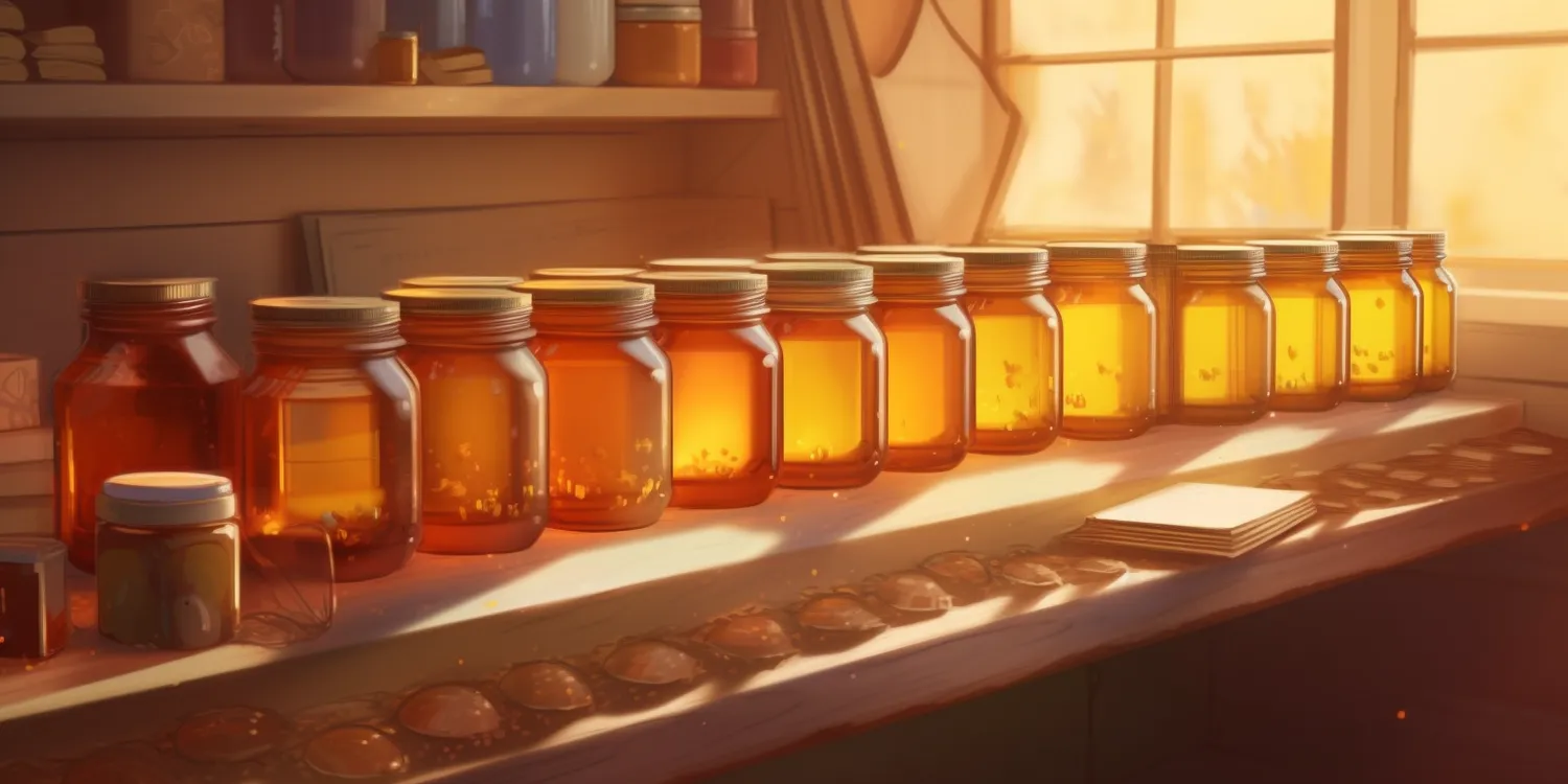 Miód akacjowy jak wygląda?